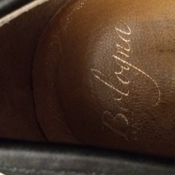 Nordstrom Bologna Black Slip On Dress Shoes Mens Size 10EE Made In Italy - Picture 3 of 4